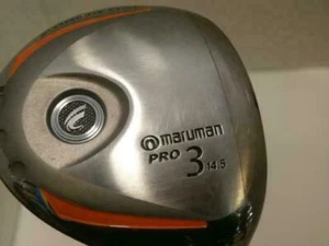 GOLF CLUBS FAIRWAY WOOD MARUMAN CONDUCTOR  PRO #3 3W LOFT-14.5 S-FLEX MAJESTY - Picture 1 of 4