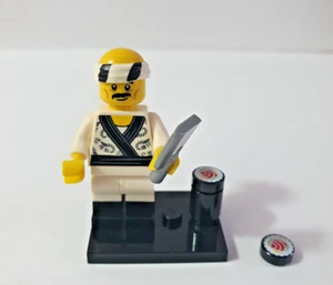 Minifiguras Lego Sushi Chef 71019 The Lego Ninjago Movie Series Mini Figura - Imagen 1 de 6