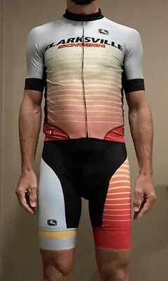 XL Giordana Hombre FR-C Pro Manga Corta Jersey y Culotte con Culotte Profesional Foto 1 de 4