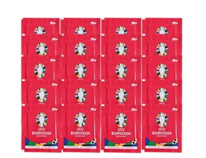 Topps UEFA EURO 2024 Sticker (SWISS VERSION) Rote Sticker Version- 20x Tüten - Picture 1 of 1