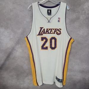 Rare Reebok Authentic Los Angeles Lakers Gary Payton 20 Jersey 48 XL Sewn EUC - Picture 1 of 8