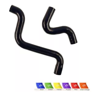 Black Pipe For Saturn SL1 1.9L 1994-2002 Saturn SL2 1.9L Silicone Hose Tube - Picture 1 of 9