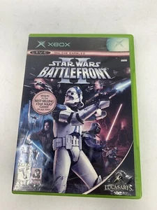 Star Wars: Battlefront II (Microsoft Xbox, 2005) No Manual Acceptable Condition - Picture 1 of 1