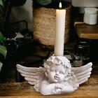 Angel Candle Holder Candlestick Cherub Figurine Tealight