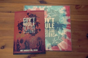 GOV`T MULE "The Tel★Star Sessions" 2LP Splatter Vinyl sealed ltd signed - Picture 1 of 1