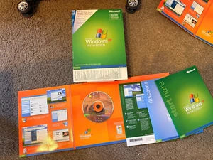 Microsoft Windows XP 2002 Home Edition Upgrade disk SP2 W/ Product Key ¹⁰ for 98 - Picture 1 of 4