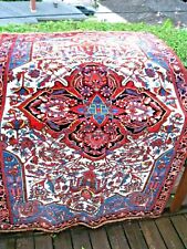 EXCEPTIONAL  VERY FINE FERAHAN  1890   RUG GREAT BLUE COLORS