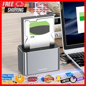 Hard Drive Dock SAS To USB 3.0 Adapters 5Gbps for 2.5/3.5 in SATA/SAS HDD SSD - Afbeelding 1 van 9
