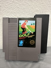 Golf Nintendo NES 5-Screw Game Tested FAST SHIPPING
