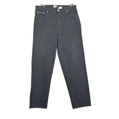 Calvin Klein Men's Easy Fit Denim Black Jeans Size 32x31 Vintage Y2K 100% Cotton - Image 1 of 4