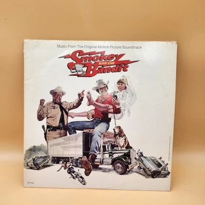 Smokey and The Bandit Motion Picture Soundtrack 1977 US Release Vinyl - Image 1 of 3