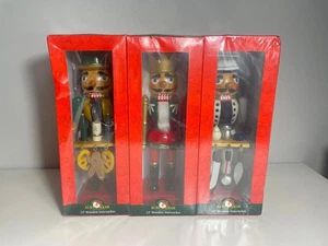 12” Wooden Nutcrackers Kurt S. Adler "Santa's World" Soliders Lot NIB Vintage - Picture 1 of 9