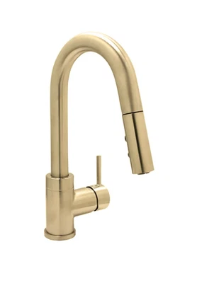 Huntington Brass K1823316-J Bar/Prep Sink Faucet 13 1/2" SATIN BRASS PVD New! - Image 1 of 4