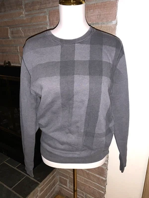 Sudadera Pullover Burberry Brit Estampado Desaparecido Gris Algodón Cuello Redondo Talla S P Foto 1 de 4