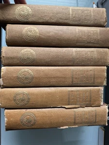 George Bancroft History of United States Discovery 1853 Complete Set Of 6 - Picture 1 of 7