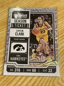 2024 Panini Contenders Season Ticket #CC2 Caitlin Clark  /399 - Bild 1 von 3