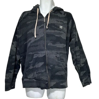 Vintage DC Shoes Hoodie Grunge Y2K Skater Size L - Image 1 of 4