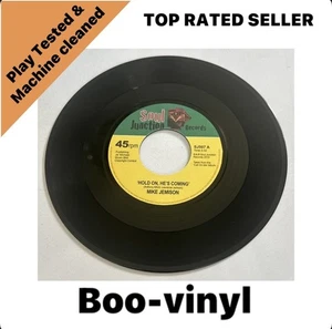 Mike Jemison - Hold On, He's Coming, 7" Neo Soul Vinyl Record EX / M - Imagen 1 de 6