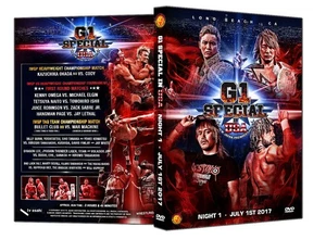 Official NJPW New Japan Pro Wrestling : G1 Special in USA 2017 - Night 1 DVD - Picture 1 of 1