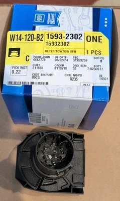 Remolque para parachoques trasero Silverado Sierra nuevo 07-14 receptáculo lite GM 15932302 ($) Foto 1 de 3