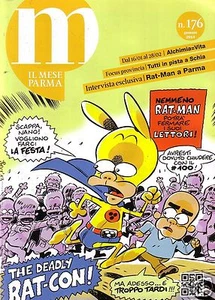 IL MESE PARMA 176 -COPERTINA E ARTICOLO RAT-CON 2014 - RATMAN 100 (Leo Ortolani) - Foto 1 di 1