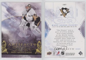 2010-11 Upper Deck Artifacts Star Rainbow /10 Marc-Andre Fleury #167