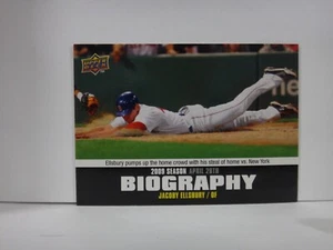 2010 Upper Deck Season Biography Jacoby Ellsbury #SB-24 - Picture 1 of 2