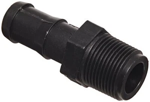 Banjo HB075 Polypropylene Hose Fitting, Adapter, 3/4" NPT Male x 3/4" - Picture 1 of 2