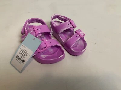Sandalias Cat & Jack Orquídea Púrpura Tie Dye Remolino Zapatos 6 Niño NUEVO Foto 1 de 4