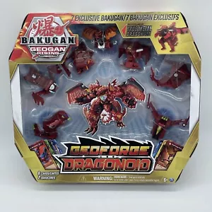 Bakugan Geogan Rising GeoForge Dragonoid 7 Exclusive Bakugan New In Box - Bild 1 von 12
