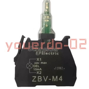 1 PC Schneider ZBVM4 Light block for head 22mm,integral LED, 230...240V AC - Foto 1 di 5