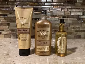 Bath And Body Works Aromatherapy FRANKINCENSE & MYRRH Pillow Mist Cream & Wash - Picture 1 of 2
