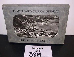 Fotografías de recuerdo en miniatura Suiza Gotthard Furka Grimsel Rhonegletscher - Imagen 1 de 17