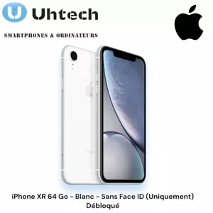 iPhone XR 64 Go - Blanc - Sans Face ID - Débloqué - Photo 1/8