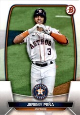 2023 Bowman [AA1] #77 Jeremy Peña - Houston Astros