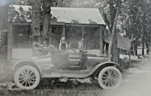 Des Moines Iowa Photo Davidson's Chocolate Candies Car Nurses Edgewood 1915-20s - Picture 1 of 5