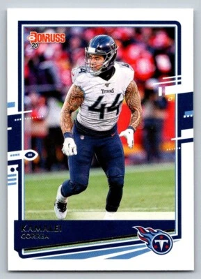 2020 Panini Donruss Football Kamalei Correa #249 - Image 1 of 2