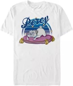 Disney Big & Tall Princesses Percy Men's Short Sleeve T Shirt White XXL - Picture 1 of 8