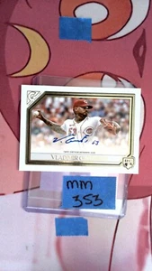 VLADIMIR GUTIERREZ 2021 TOPPS GALLERY #RAVG GALLERY AUTO (RC) - Foto 1 di 2
