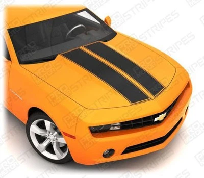 Calcomanías Chevrolet Camaro 2010-2015 capó y maletero rayas dobles (elige el color) Foto 1 de 2