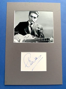 LONNIE DONEGAN (†2002) signed Briefkarte/Passepartout 20x30 Autogramm - Picture 1 of 2
