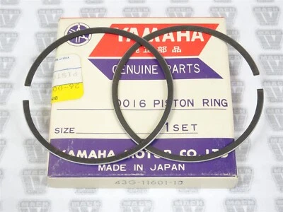 Yamaha NOS NEW 43G-11601-10 Piston Ring IT YFS IT200 YFS 200  - Image 1 of 3