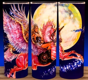 She-Ra 80s Classic on Swift Wind Princess of Power Tasse Becher Tumbler 20oz - Bild 1 von 3