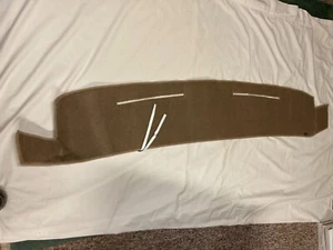 NEW1985-89 PONTIAC PARISIENNE/CHEVROLET CAPRICE TAN DASHMAT - Picture 1 of 1