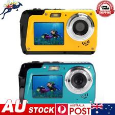 56MP Waterproof Camera 1080P Photo Camera Face Detection for Vacation Snorkeling
