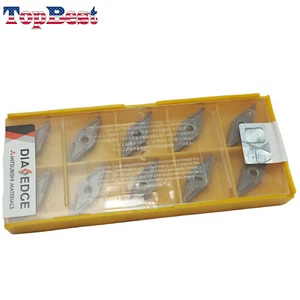 New Carbide Inserts for Mitsubishi CNC Blade VNMG160408-MS US735 10pcs/box - Picture 1 of 16