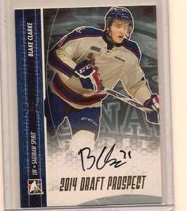 BLAKE CLARKE 2014 LEAF IN THE GAME ITG DRAFT PROSPECTS ON CARD GOLD AUTO /20