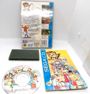 Fatal Fury Special Sega CD in Hülle mit beschädigtem Handbuch getestet funktioniert - Bild 1 von 12