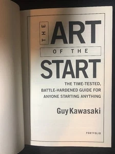 The Art of the Start, by Guy Kawasaki - Hardback - Foto 1 di 5