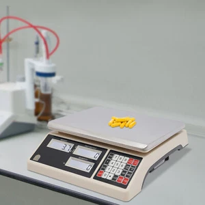 Báscula de conteo de precisión 30 lb x 0,5 g Báscula digital de precisión para alimentos y frutas - Imagen 1 de 15